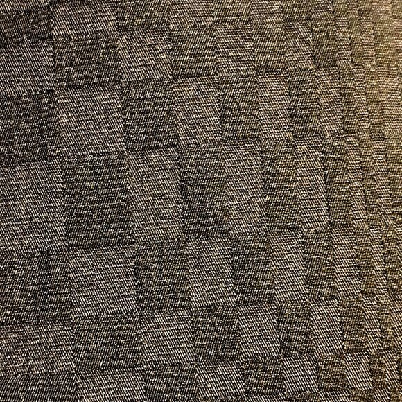 Alberto Makali Womens Black Textured Checkered Pants Size 8 Silk Blend Slim Fit - Picture 6 of 15